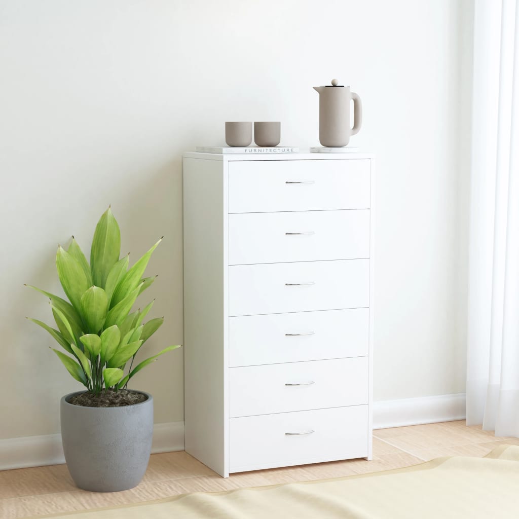 Sideboard with 6 Drawers 23.6"x13.4"x37.8"
