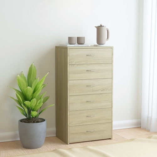 Sideboard with 6 Drawers 23.6"x13.4"x37.8"