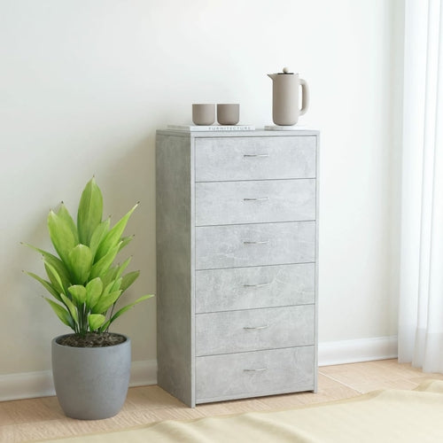 Sideboard with 6 Drawers 23.6"x13.4"x37.8"