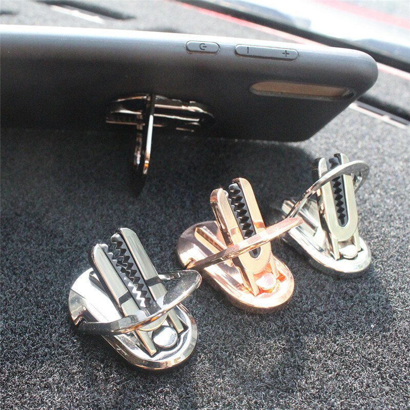 Multi-purpose Car Air Vent Mobile Phone Finger Ring Holder