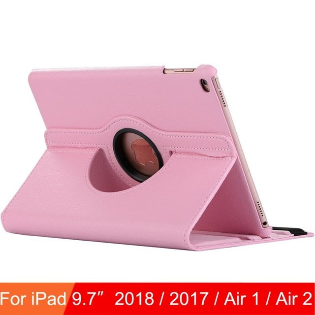 Smart Leather Cover Case for Apple iPad Air 1 Air 2, 5, 6,9.7 2017, 2018, 5th, 6th Generation