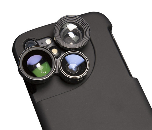 4 in 1 Mobile Phone Lensese Cases