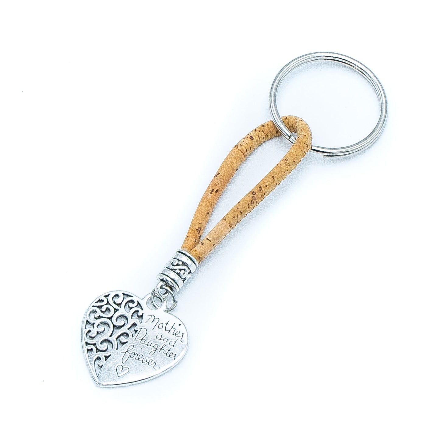colorful cork handmade  keychain