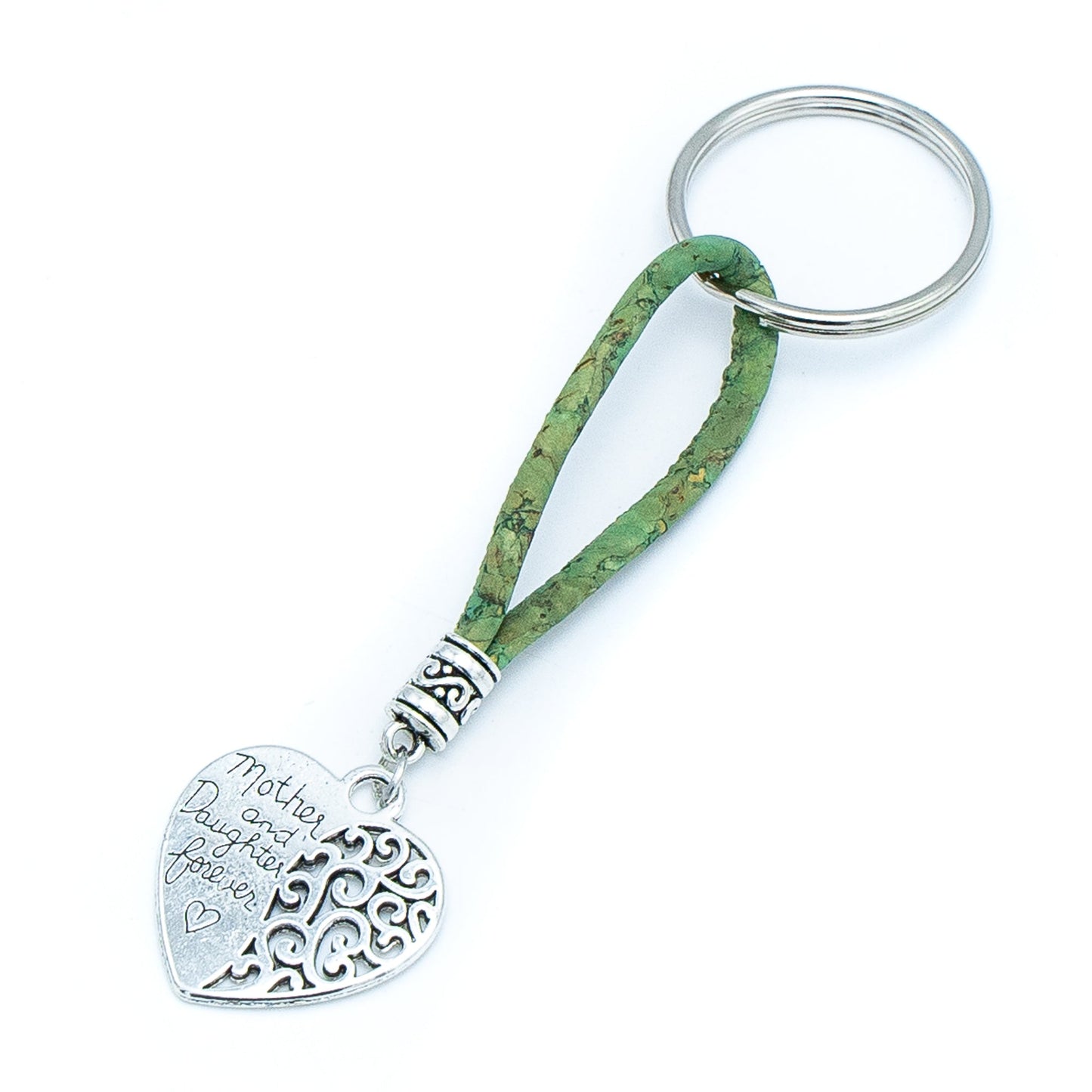 colorful cork handmade  keychain