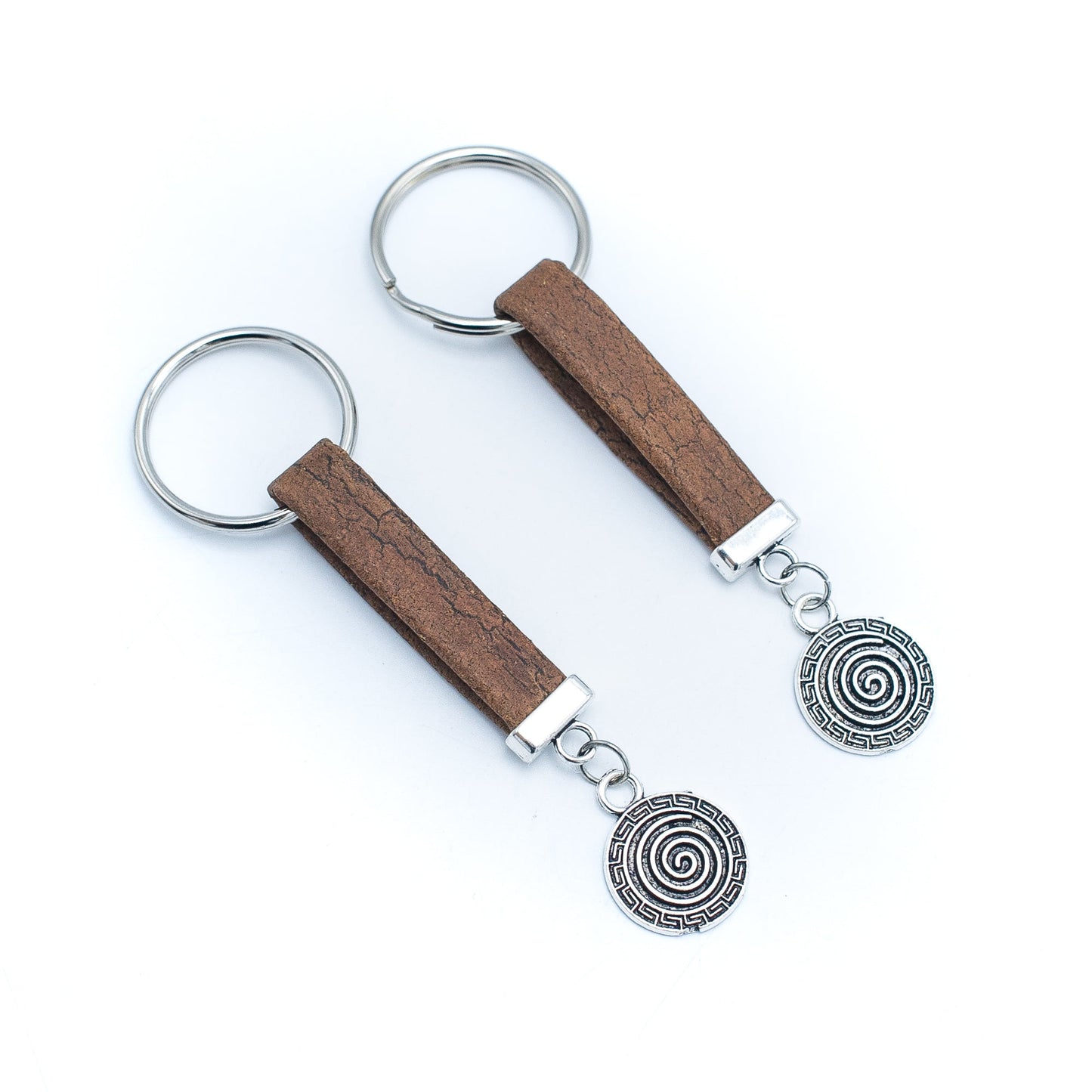 colorful cork handmade  keychain