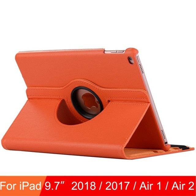 Smart Leather Cover Case for Apple iPad Air 1 Air 2, 5, 6,9.7 2017, 2018, 5th, 6th Generation