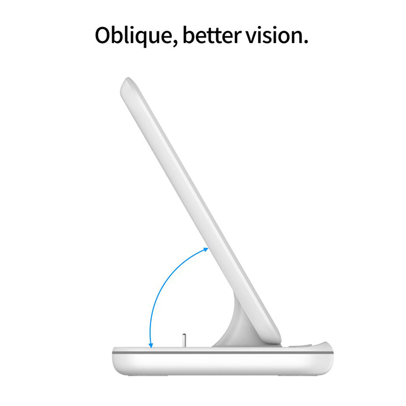 3 In 1 Mobile Phone Watch Headset Wireless Charger Stand