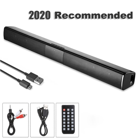 20W TV Sound Bar Wired and Wireless Bluetooth Home Surround SoundBar
