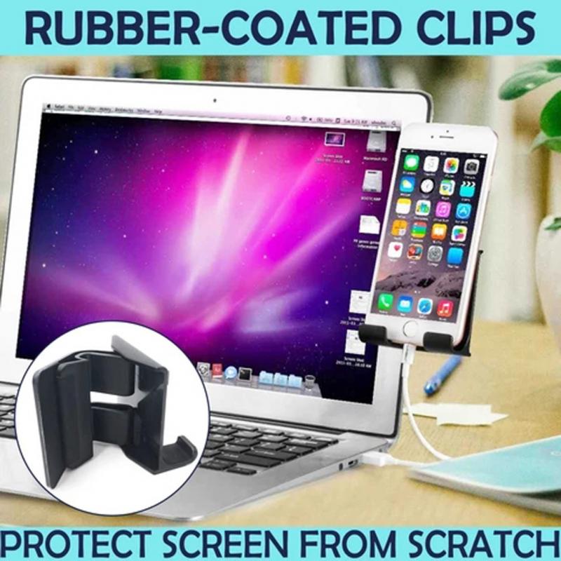 Notebook Screen Side Phone Holder
