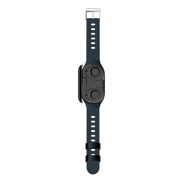 Smart Wristband  with built in bluetooth earburds