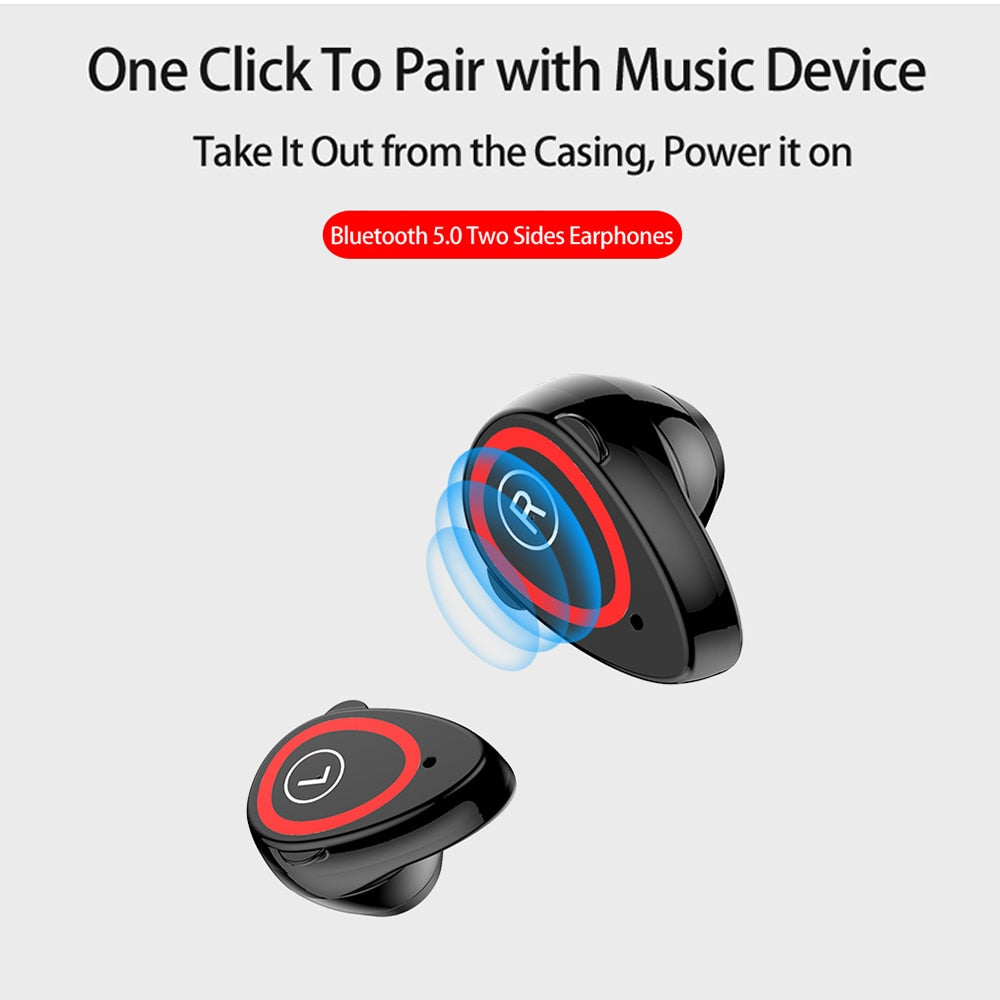 Smart Wristband  with built in bluetooth earburds