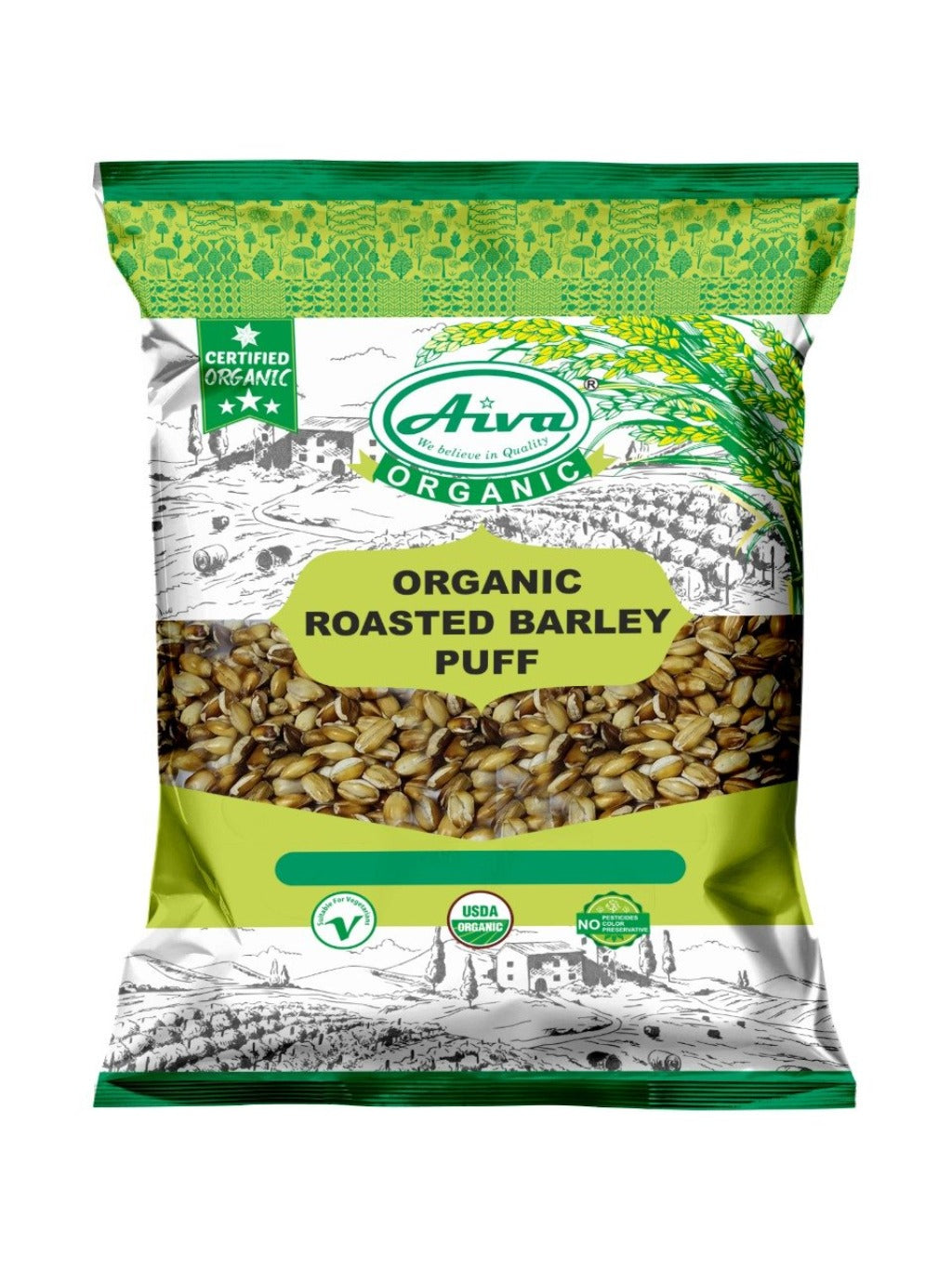 Organic Roasted Barley