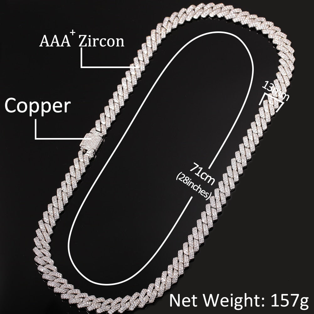 Micro Cuban Chain Necklace