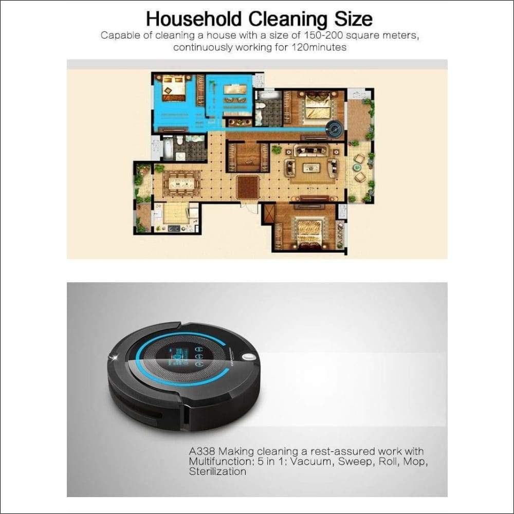 Auto-charge Multi-function Robot Vacuum Cleaner