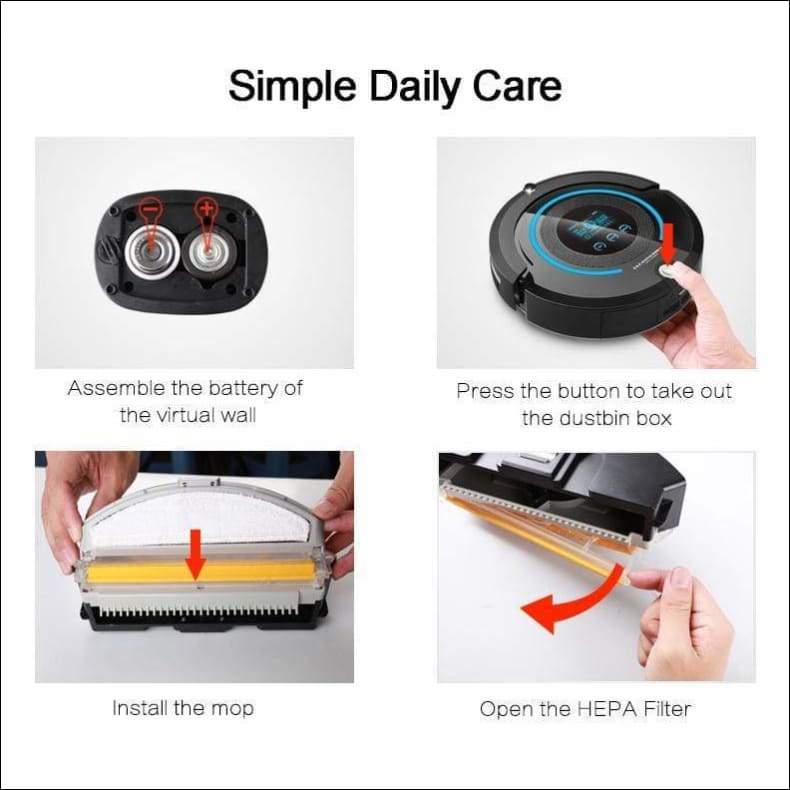 Auto-charge Multi-function Robot Vacuum Cleaner