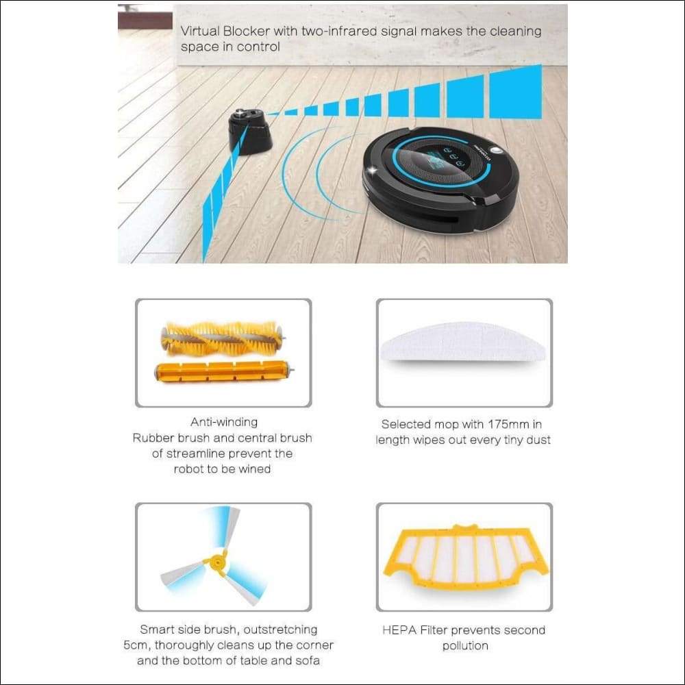Auto-charge Multi-function Robot Vacuum Cleaner
