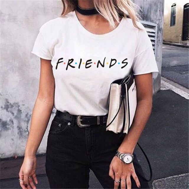 FRIENDS Print Long Sleeve Hoodie