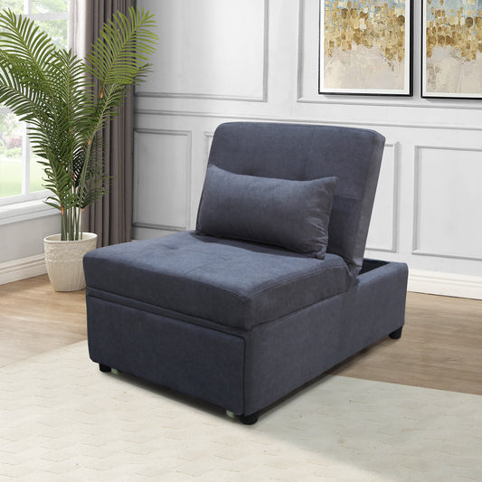 OTTOMAN, CHAIR & SOFA BED, LOUNGE 4 IN 1, SINGLE FUTON/SOFABED, SINGLE CHAIR, OTTOMAN, LOUNGE