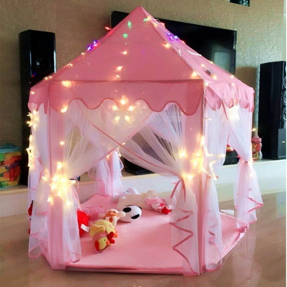 Outdoor indoor portable Folding Princess Castle Tent