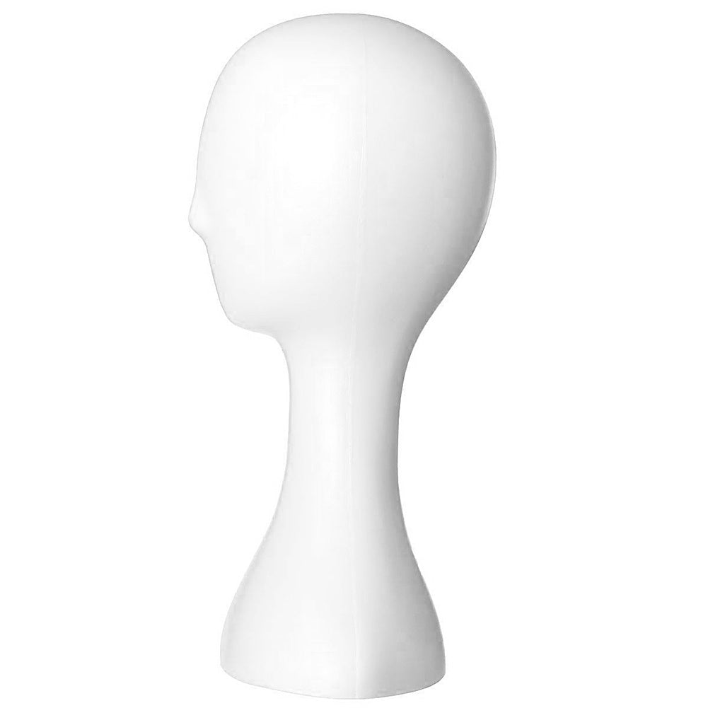 Pro Female Plastic Abstract Mannequin Manikin Head Model Wig Hair Display Stand
