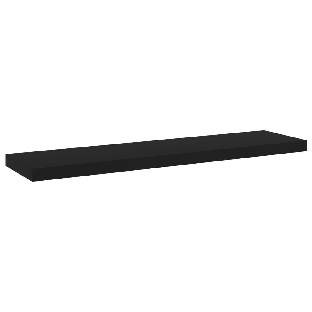 Bookshelf Boards 8 pcs Black