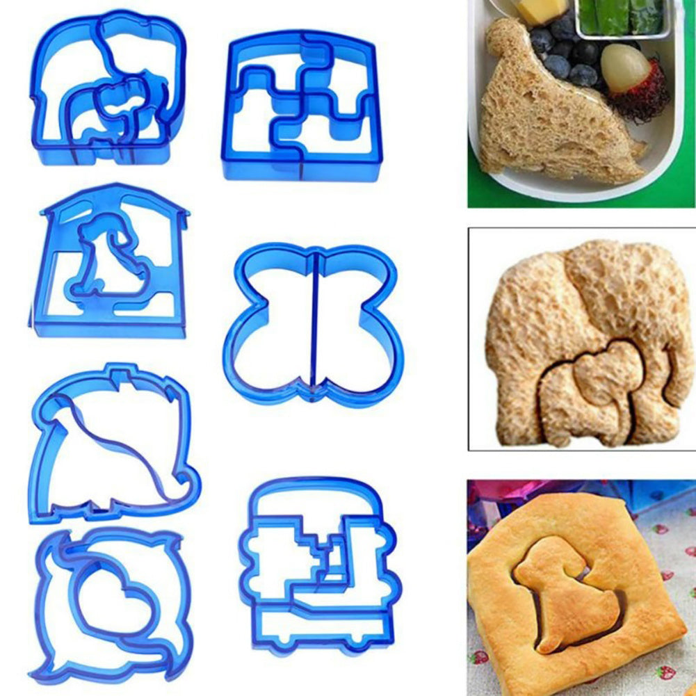 DIY Sandwich Toast Cookies Mold Cake Bread Biscuit Cutter Mould Decorating Tool