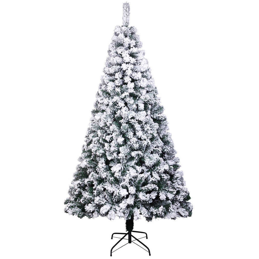 6FT PVC Flocking Christmas Tree