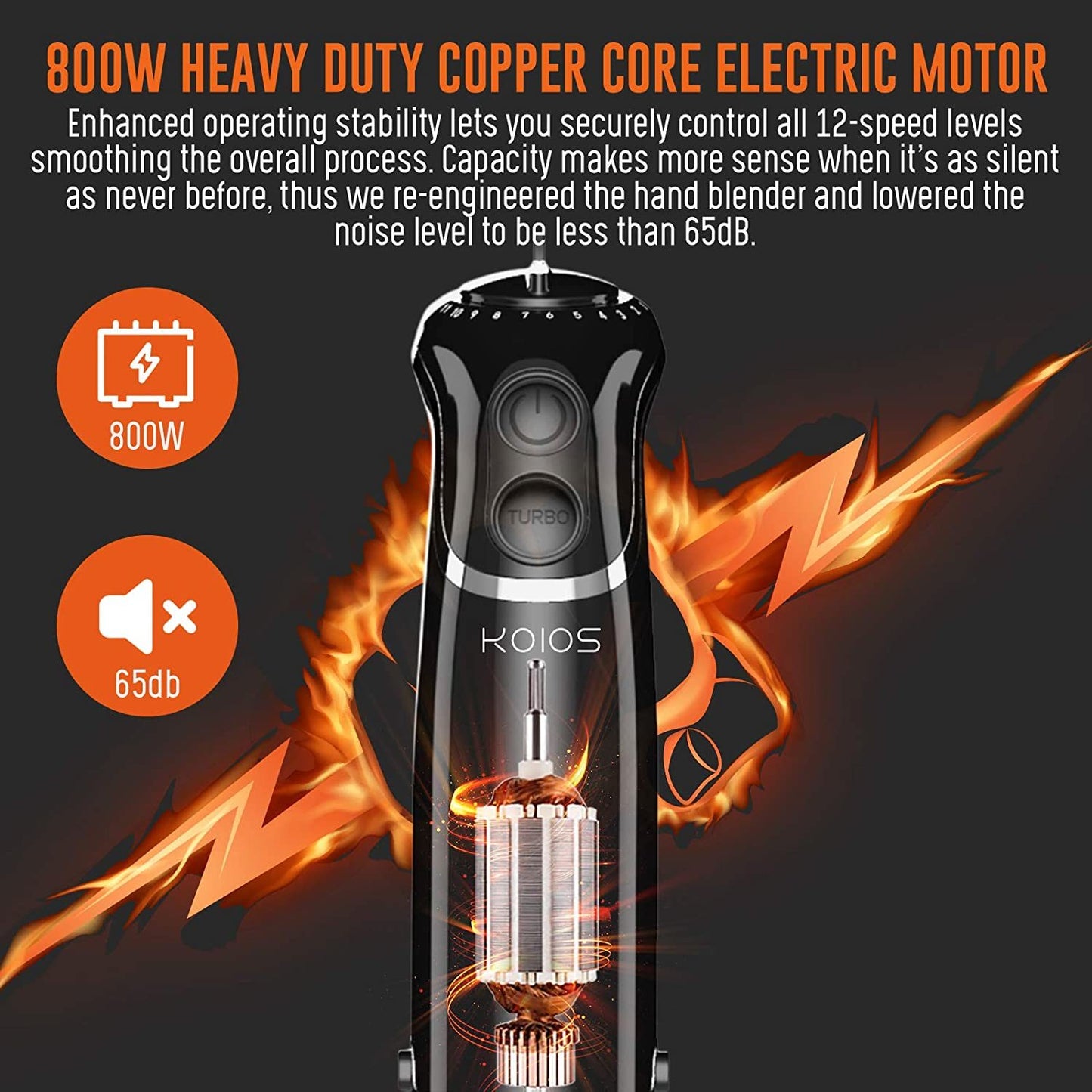 Speed Immersion Hand Blender