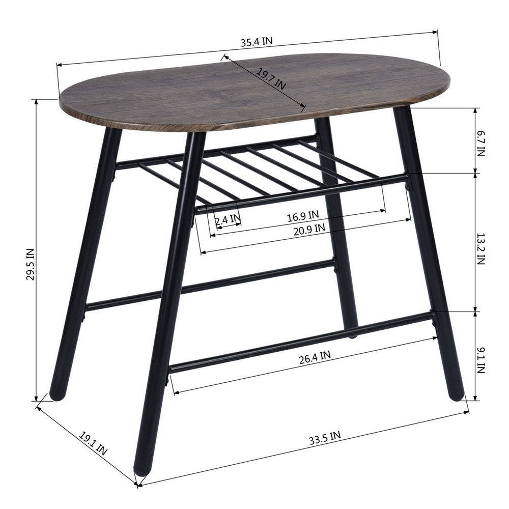 3 - Piece Breakfast Nook Dining Set