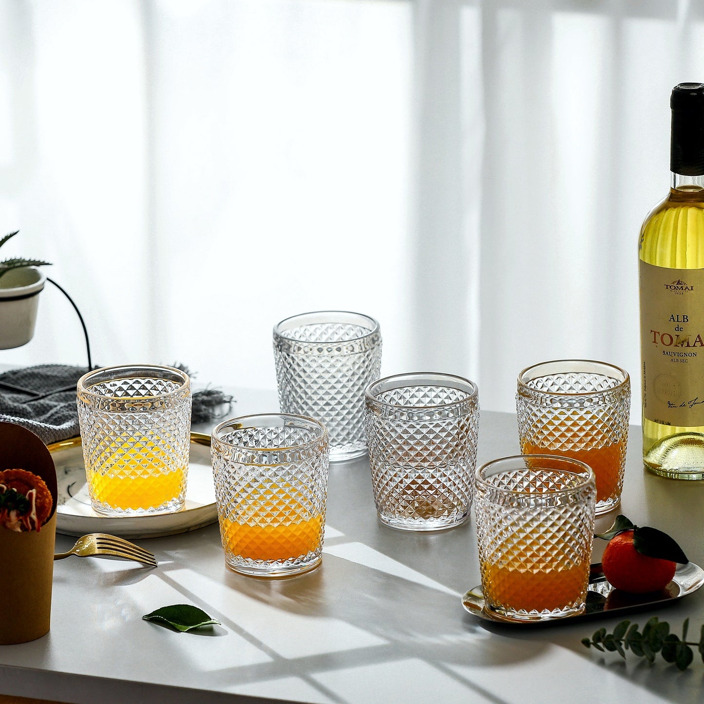 Chroma Collection Tumbler Glasses Short