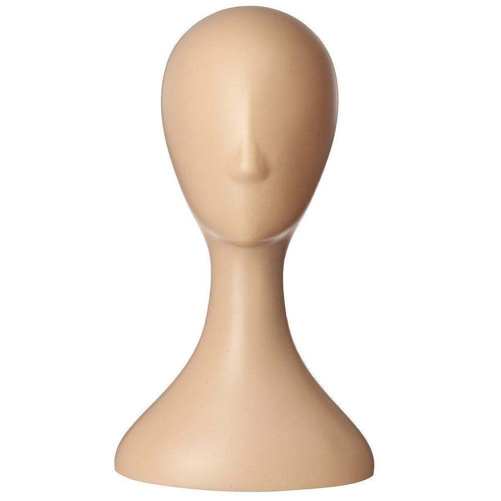 Pro Female Plastic Abstract Mannequin Manikin Head Model Wig Hair Display Stand
