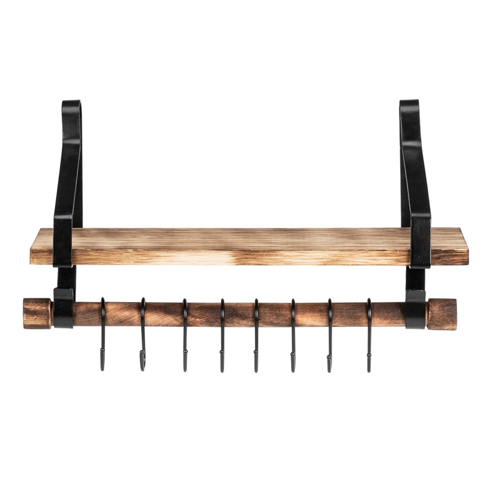 Floating Shelf Wall Shelf Rustic Wood Kitchen Spice Rack