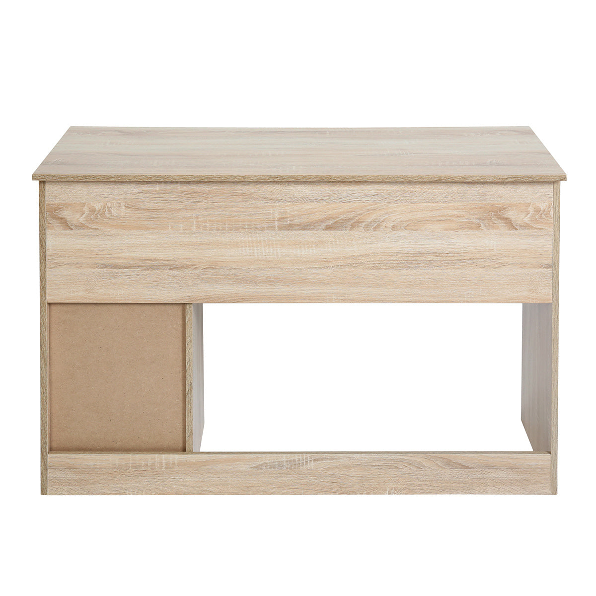 43.3 inches Wood Corner Writing Table with Shelf 3 Drawers Storage