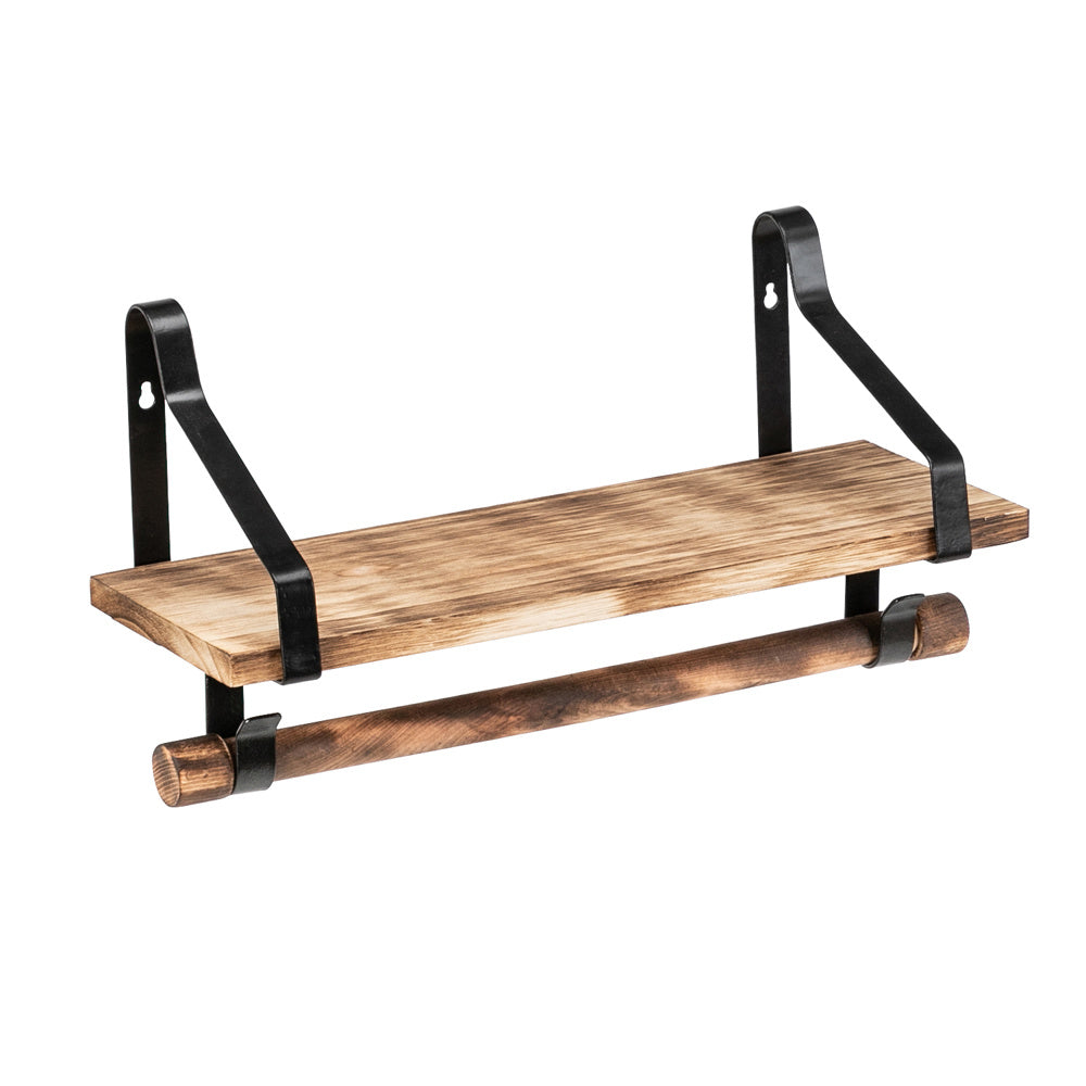 Floating Shelf Wall Shelf Rustic Wood Kitchen Spice Rack
