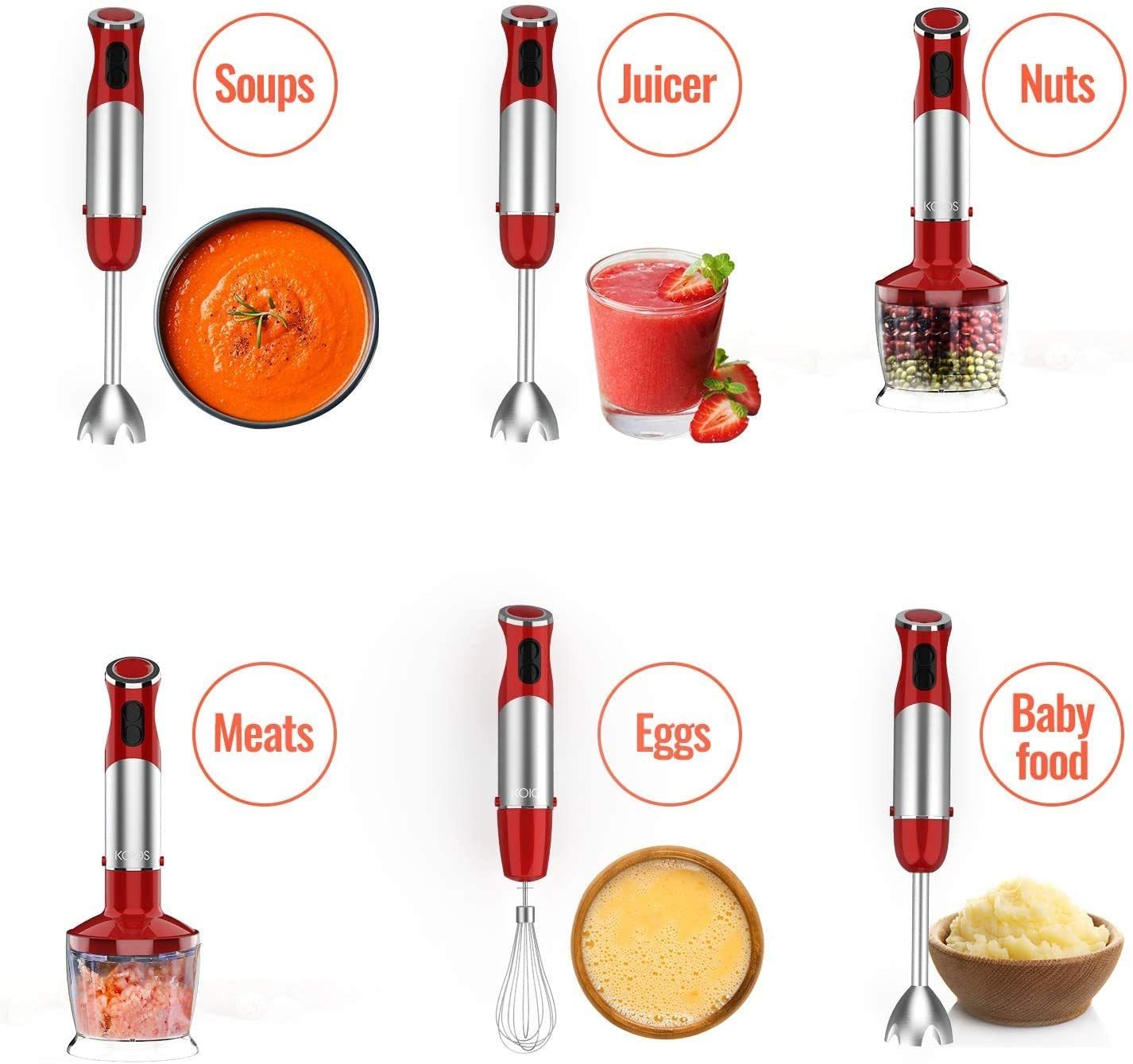 Multifunctional Hand Immersion Blender