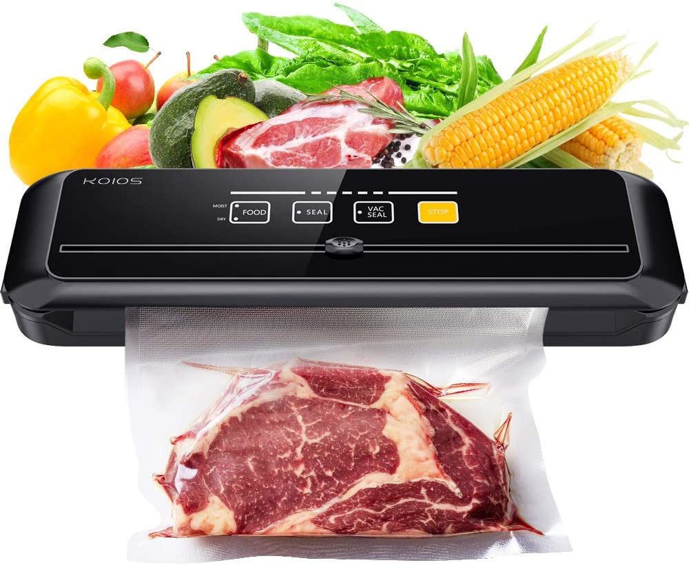 KOIOS Vacuum Sealer Machine, 86Kpa Automatic Vacuum Air Sealing System