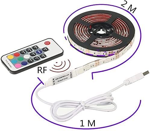 RGB Led Strip Lights,5050 RGB Strip Lights for Bedroom TV Backlight Kit
