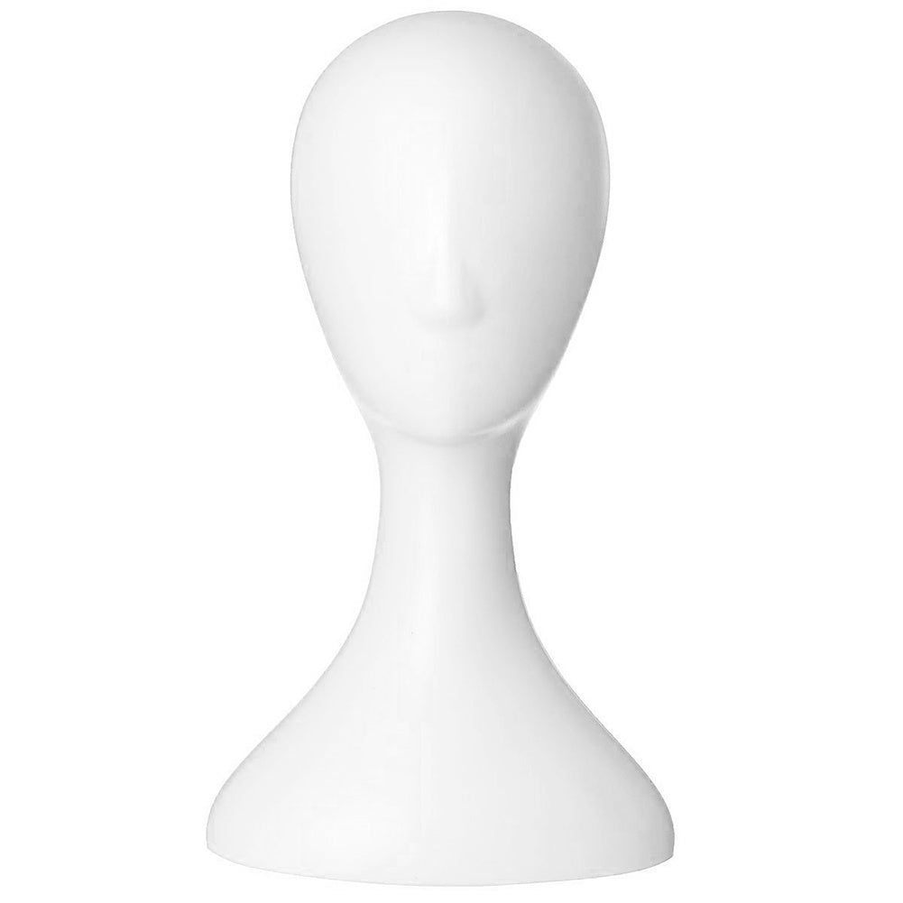 Pro Female Plastic Abstract Mannequin Manikin Head Model Wig Hair Display Stand