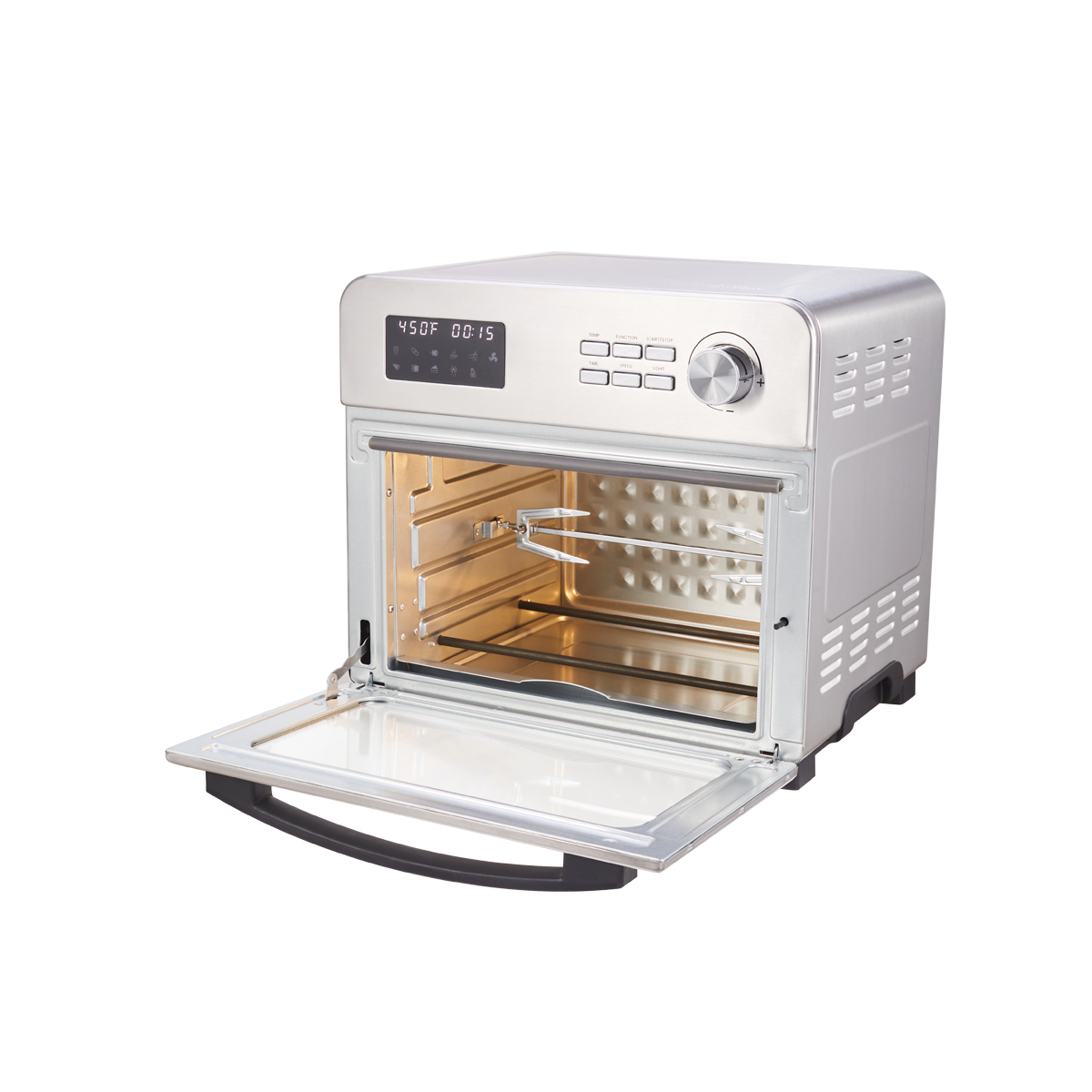 Air Fryer Toaster Oven, 24Quart LCD Countertop Convection