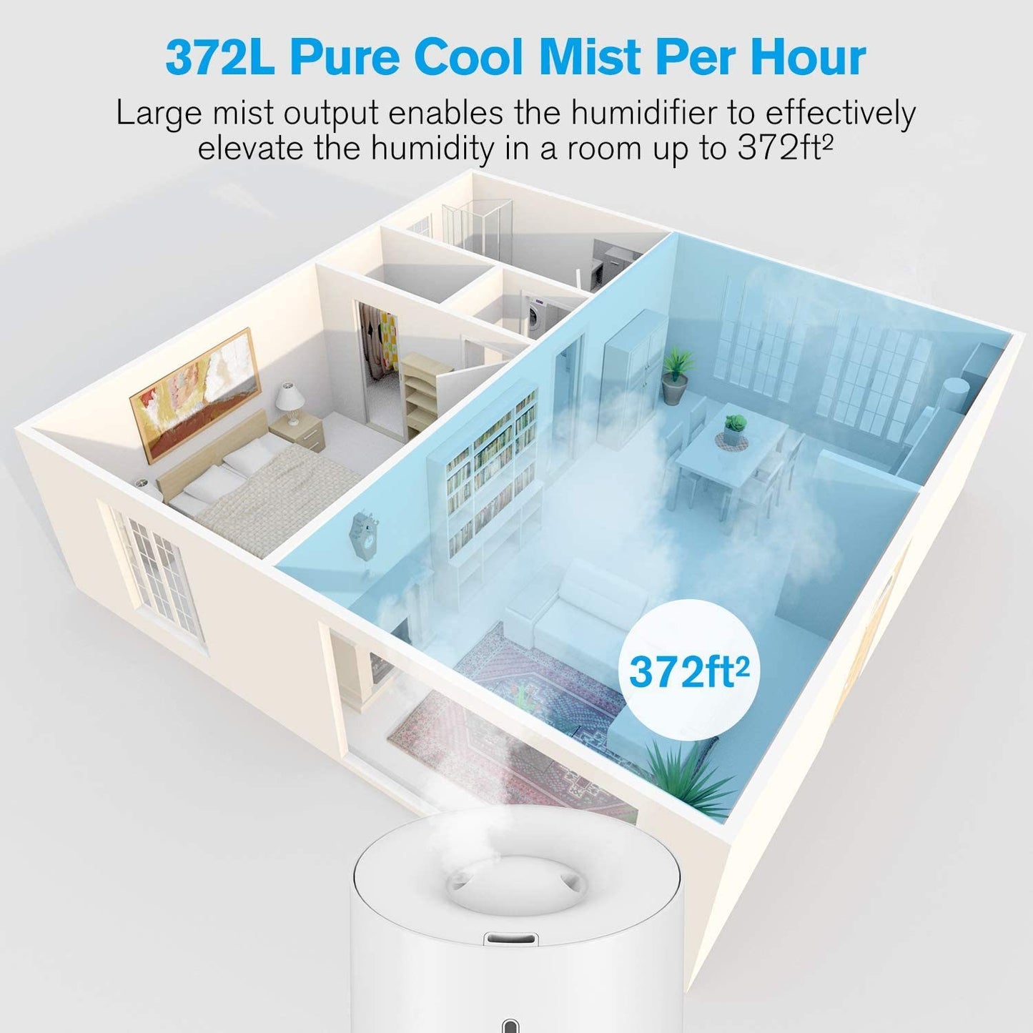 Mooka Cool Mist Humidifier