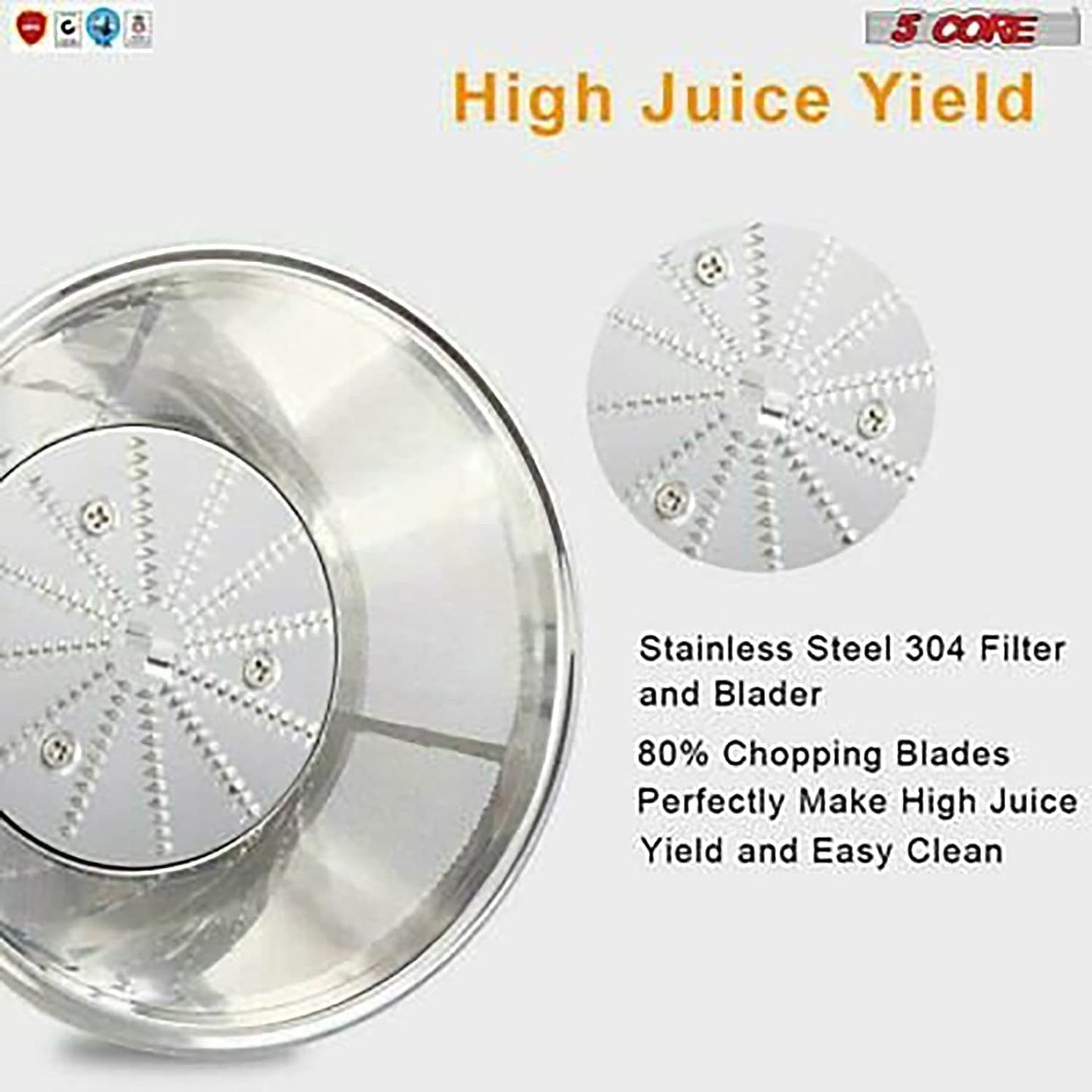Easy Juicer with Wide Mouth