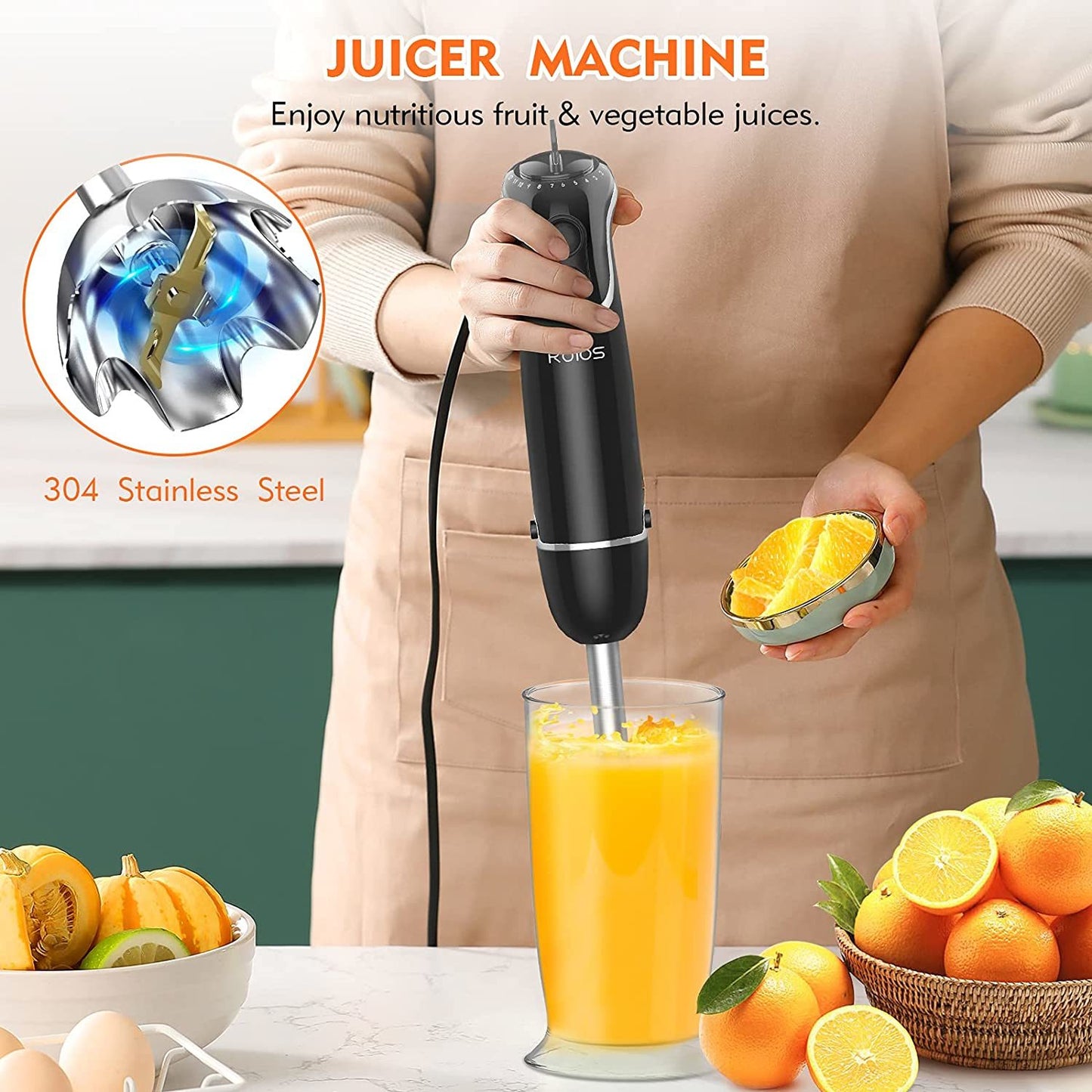 Speed Immersion Hand Blender