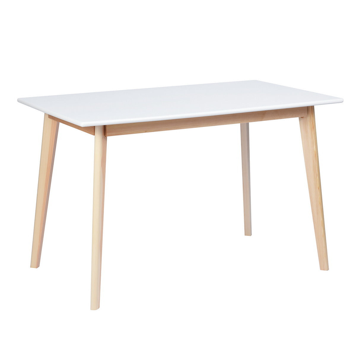 Modern Dining Table, Solid Wood Dining Table Leisure Coffee Tea Table