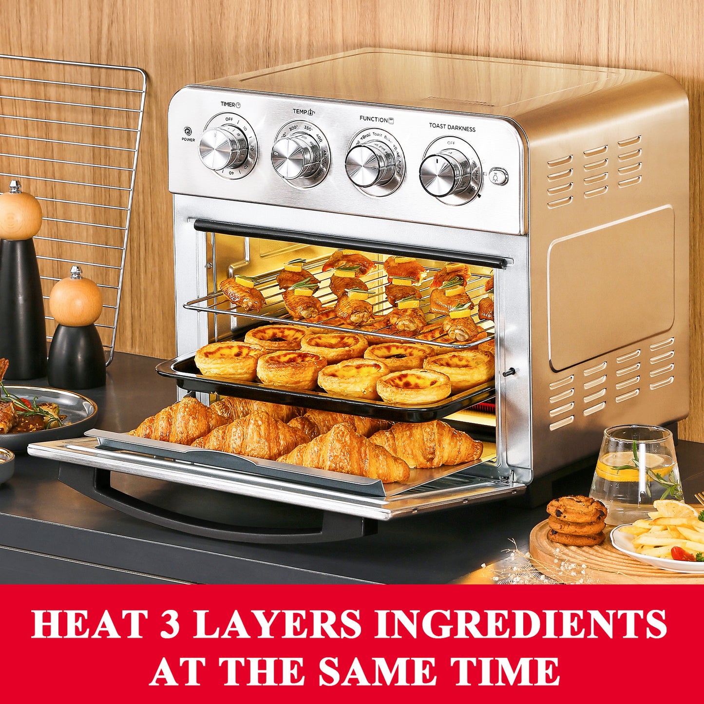 Toaster Oven Air Fryer Combo