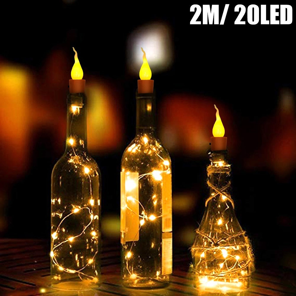 20- LED Romantic festival LED wine bottle light