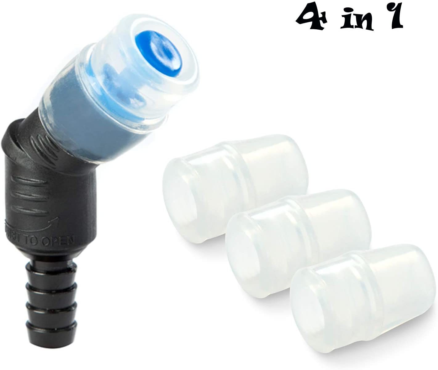 ON-Off Switch Bite Valve Tube Nozzle Replacement for Water Bladder