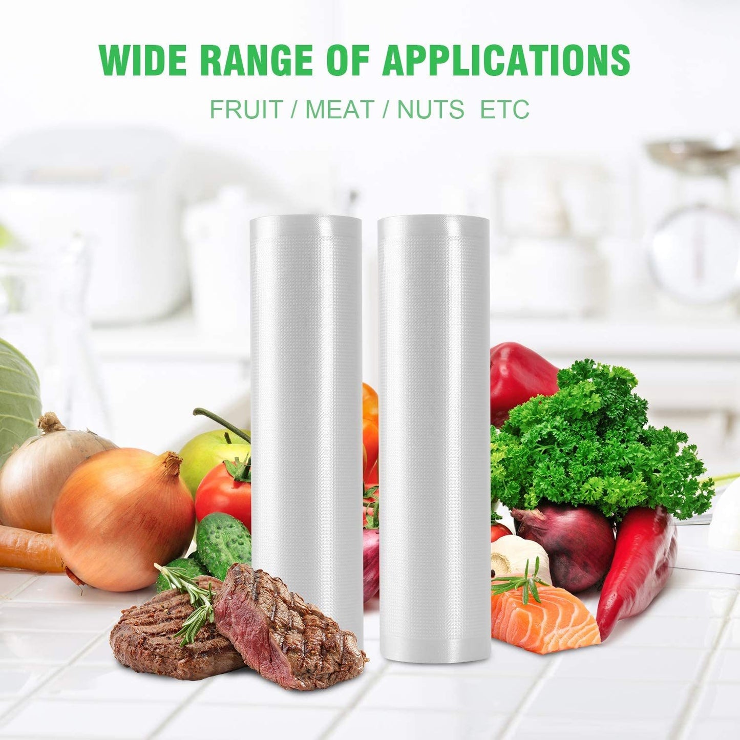 KOIOS Vacuum Sealer Bags for Food Saver