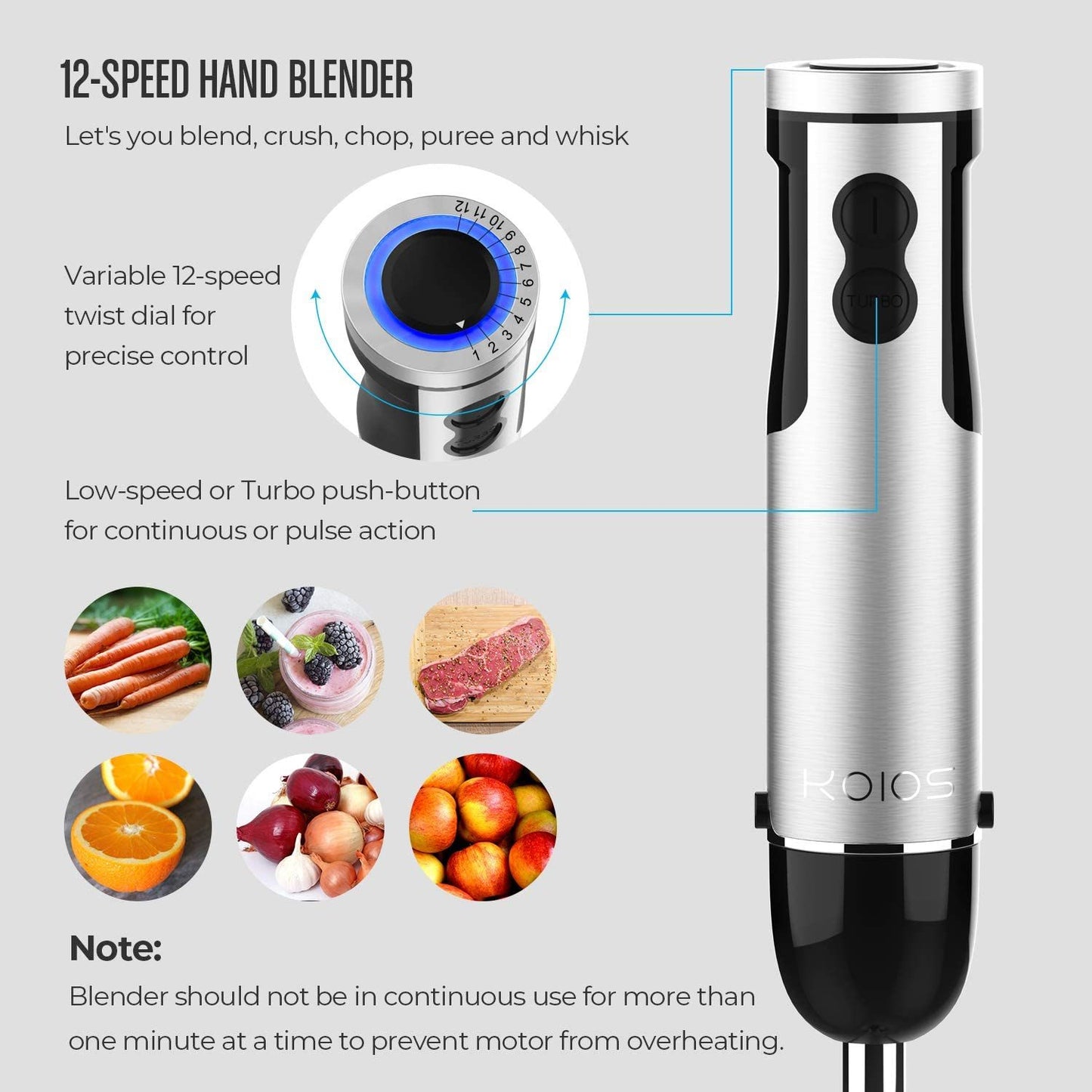 Multifunctional Hand Immersion Blender