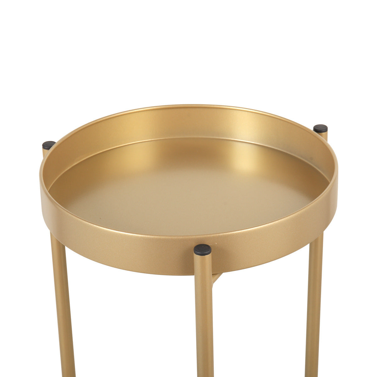 steel pipe and metal plate Golden flower stand