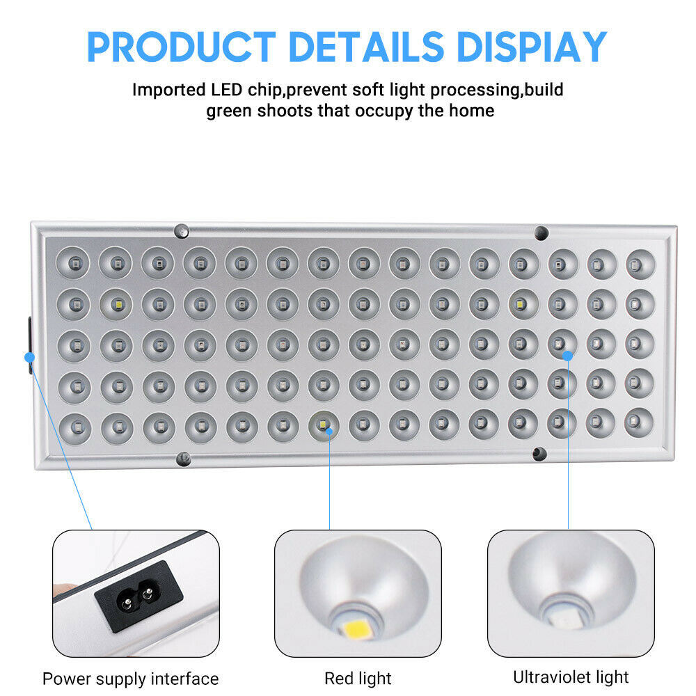 1000W 75LED Full Spectrum Plant Grow Lights